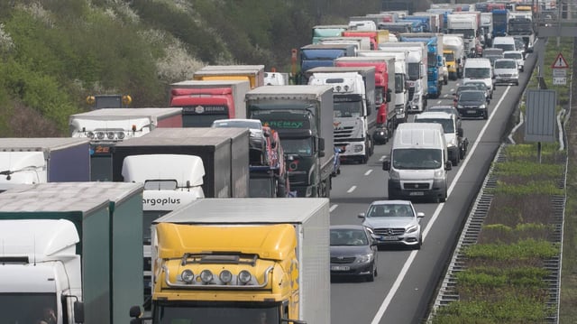 Stau auf der A2 (Archivbild).