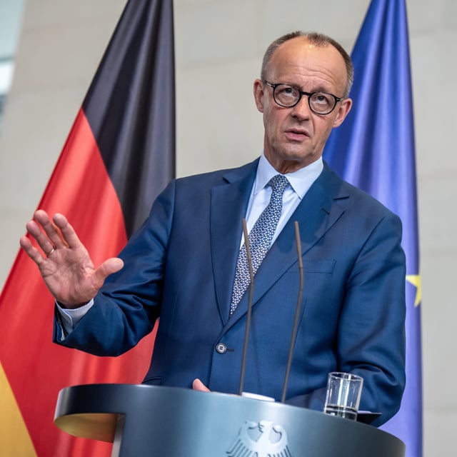 Bundeskanzler Friedrich Merz (CDU)