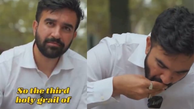 Congressman Brandon Gill attacked Zohran Mamdani labelling him uncivilised for eating with his hands. 