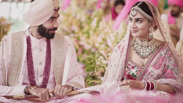 Jasprit Bumrah Sanjana Ganeshan Instagram