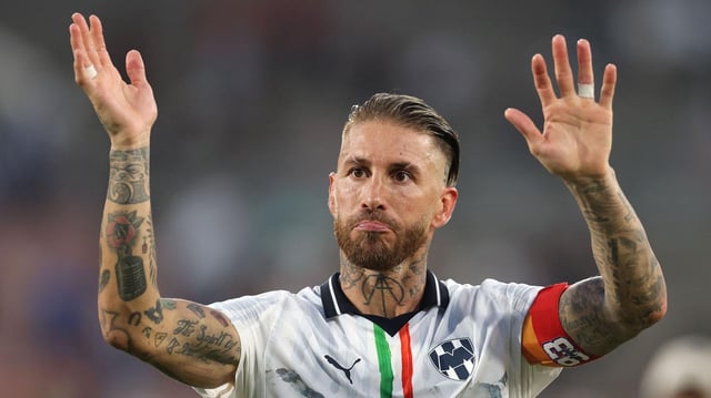 Sergio Ramos im Trikot von CF Monterrey