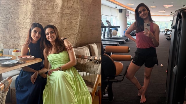 Keerthy Suresh Didn't Want Lunch Date With Samantha To End; Treats Fans To June Photo Dump Ft Workout Diaries, More