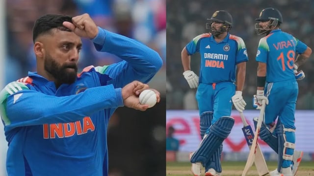 Varun Chakaravarthy, Rohit Sharma and Virat Kohli | Image: AP