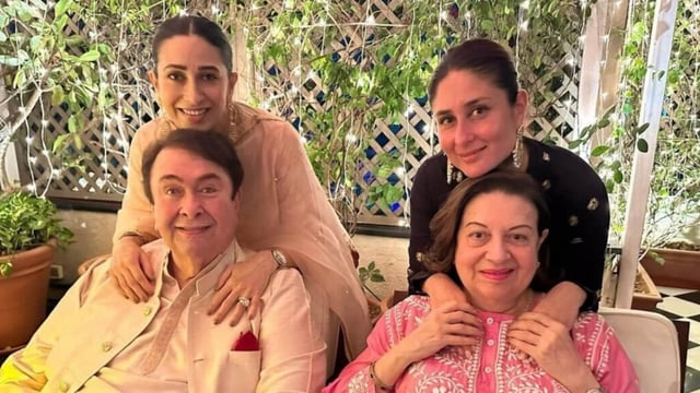 Kareena Kapoor expresses happiness about Randhir Kapoor and Babita deciding to stay together again.