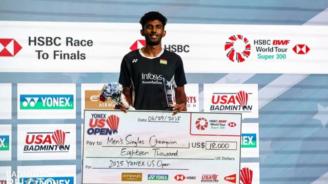 BWF US Open: Ayush Shetty Clinches First BWF Title For India In 2025; Tanvi Sharma Creates History