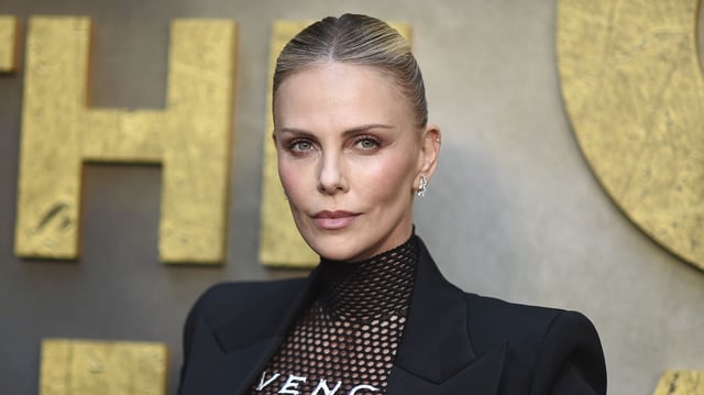 Charlize Theron arrives at the premiere of "The Old Guard 2" on Wednesday, June 25, 2025, at Netflix Tudum Theater in Los Angeles. (Photo by Richard Shotwell/Invision/AP)