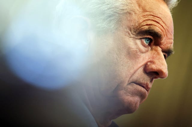 Secretary of Health and Human Services Robert F. Kennedy Jr. testifies in Washington on May 14, 2025.