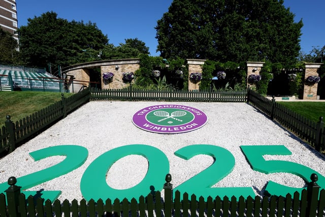 Tennis - Wimbledon - All England Lawn Tennis and Croquet Club, London, Britain - June 30, 2025 General view ahead of day one of Wimbledon REUTERS/Toby Melville