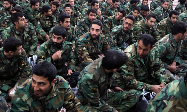 Les Gardiens de la révolution ont été créés après la chute du Chah en Iran.