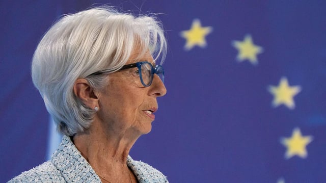 Christine Lagarde, Präsidentin der Europäischen Zentralbank (EZB)