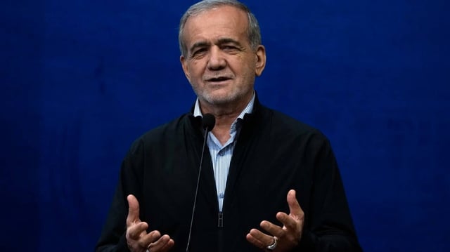 Iranian President Masoud Pezeshkian.  | Image: AP