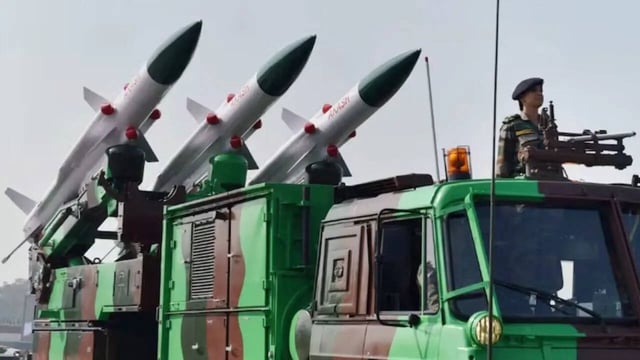 Akash missiles