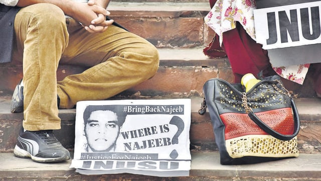 The missing man’s mother, who was repeatedly questioned the probe by Delhi Police and later, the CBI, reiterated that investigating agencies “didn’t really look for Najeeb”. (Sanjeev Verma/HT Archive)
