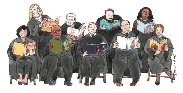 Art by Sarah S. Brannen, author of Uncle Bobby's Wedding