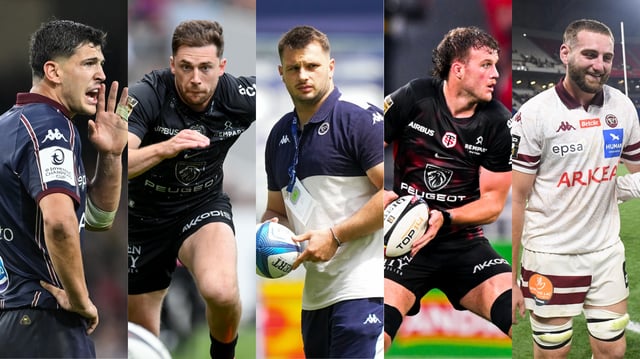 Nicolas Depoortere, Pierre-Louis Barassi, Bastien Vergnes-Taillefer, Joshua Brennan et Pierre Bochaton (de gauche à droite).