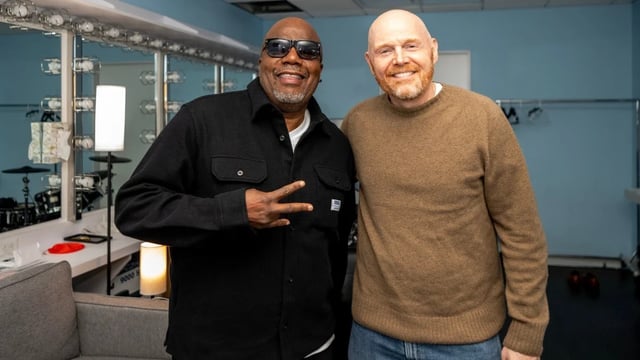 Earthquake and Bill Burr (Photo Credit: Brittainy Newman)