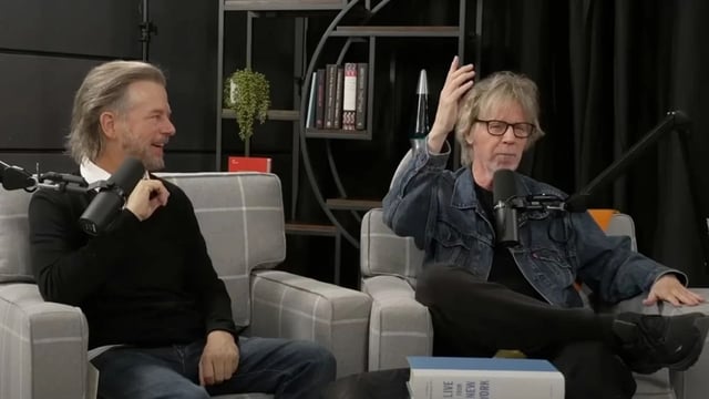 David Spade and Dana Carvey host "Fly on the Wall." (Credit: Audacy/YouTube)