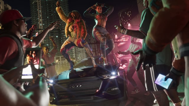 Real Dimez in GTA 6 filming a video