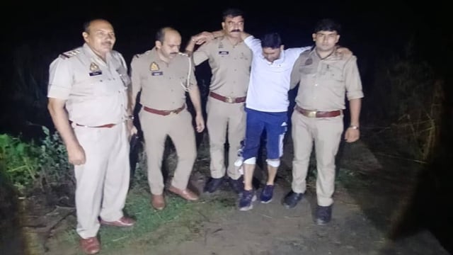 Baghpat Police Encounter: Killer Of Constable Ajay Panwar Shot And Arrested | Image: Republic