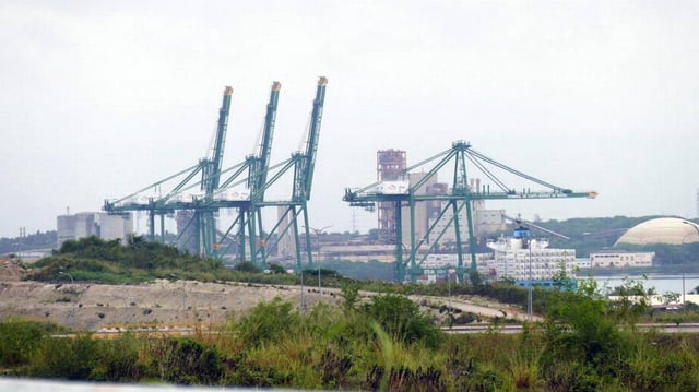 In this file photo, large cranes can be seen at Port Mariel inside the Mariel Special Economic Development Zone on Friday, Sept. 29, 2017.