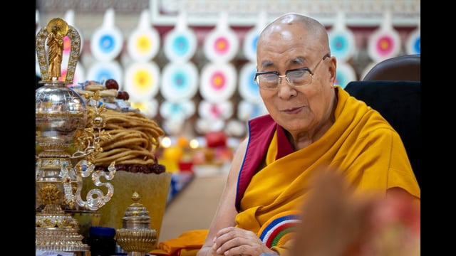 Tibetan spiritual leader the Dalai Lama. (AP)