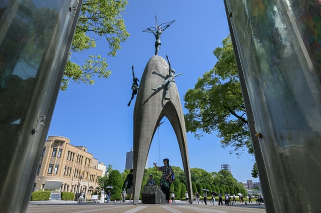 Some 38,000 children died in the US atomic bombings of Hiroshima and Nagasaki in August 1945