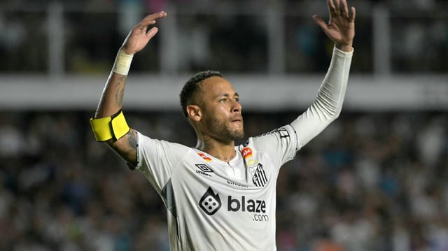 Neymar hat noch einen Vertrag bis Jahresende beim FC Santos