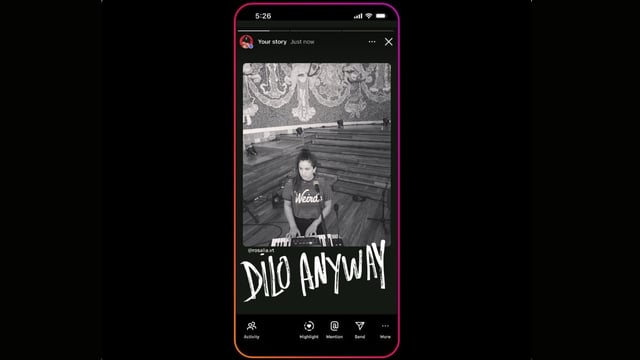 Instagram recently also introduced the ability to share Spotify songs as Notes