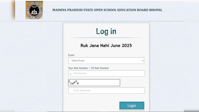 MPSOS June Result 2025 Out: Class 10, 12 Results Out for Ruk Jana Nahi, Open School, Aa Laut Chale Schemes