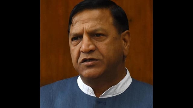 Himachal Pradesh BJP chief Rajeev Bindal was re-elected unopposed for a third term on Tuesday. (HT file photo)