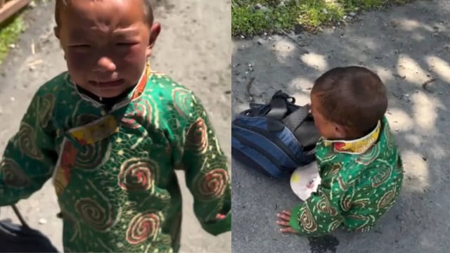 This Cute School Kid From Arunachal Pradesh Is Going Viral
