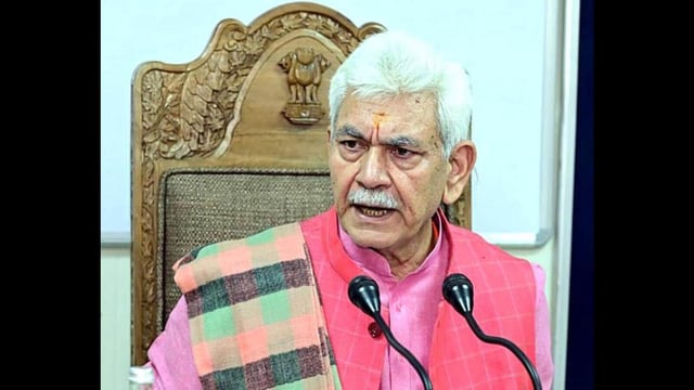 Jammu and Kashmir lieutenant governor Manoj Sinha on Tuesday said a special cell will be set up to address the concerns of victims of Pakistan-backed terrorists. (HT file photo)