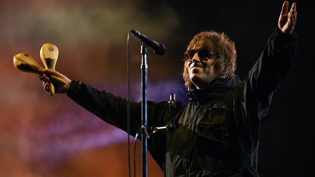Liam Gallagher performs at the second day of TRNSMT