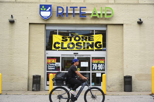 A Rite Aid in Pittsburgh, Pennsylvania, Wednesday, June 25, 2025.