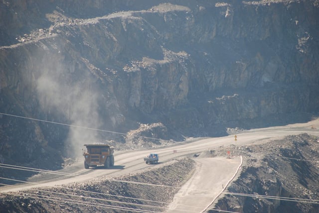 [UNVERIFIED CONTENT] Rare-earth mine in Baiyun'ebo or Bayan Obo. Baiyun'ebo or Bayan Obo is a mining town in Inner Mongolia in China. The mines north of town are one the largest deposits of rare earth metals found in the world.