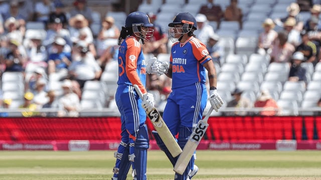 smriti Mandhana Shafali Verma India T20I 2025 BCCI