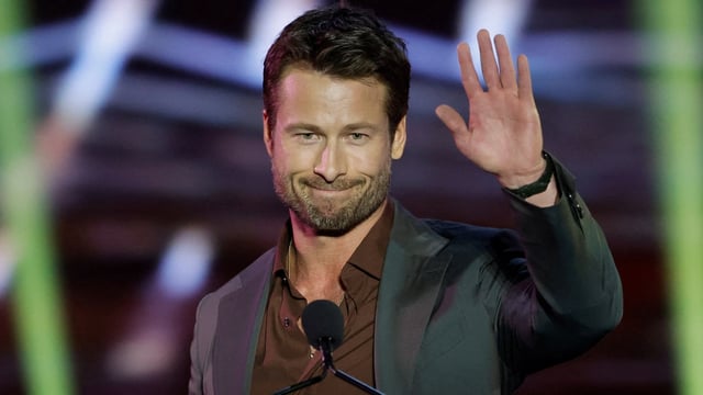 File photo of Glen Powell