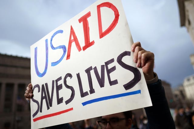 El Gobierno de Trump notifica al Congreso que disolverá Usaid antes del 1 de julio.