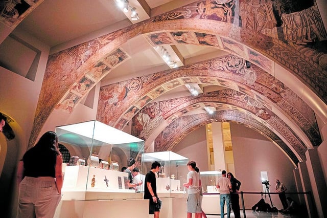 Exposición de las obras cumbre del románico europeo en el MNAC de Barcelona