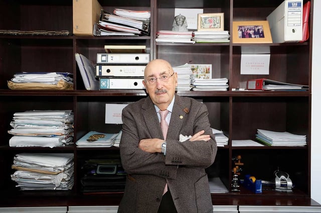 Gerardo Acosta, en su despacho
