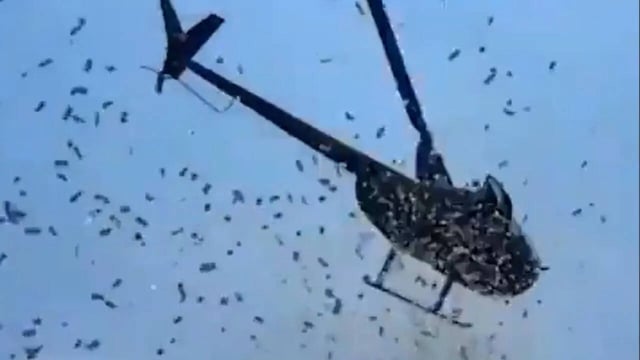 Detroit Man's Last Wish to Shower Cash from Sky Fulfilled