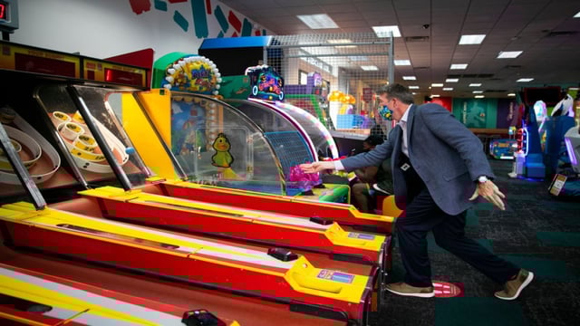 Chuck E. Cheese launches a new spinoff concept.