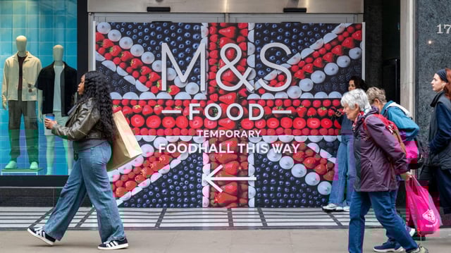 M&S chairman Archie Norman is confident that “we’re on our way back”