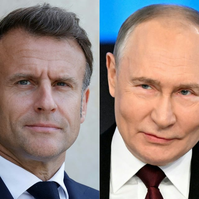 Frankreichs Präsident Emmanuel Macron und Krelmchef Wladimir Putin haben telefoniert.