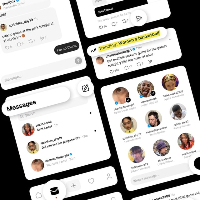 Threads introduces direct messaging.