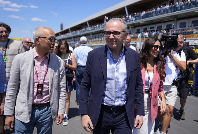 Formula One F1 - Canadian Grand Prix - Circuit Gilles Villeneuve, Montreal, Quebec, Canada - June 15, 2025 Formula One Group CEO Stefano Domenicali ahead of the race REUTERS/Mathieu Belanger/File Photo