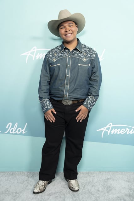 Triston Harper on "American Idol."
