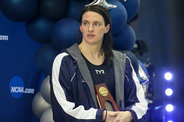 Penn Quakers swimmer Lia Thomas finishes eighth in the 100 free at the NCAA Swimming & Diving Championships at Georgia Tech.
