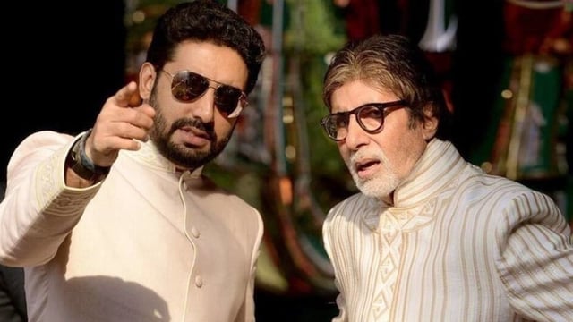 Amitabh Bachchan scolded Abhishek Bachchan after a tense day on the sets of Sarkar.