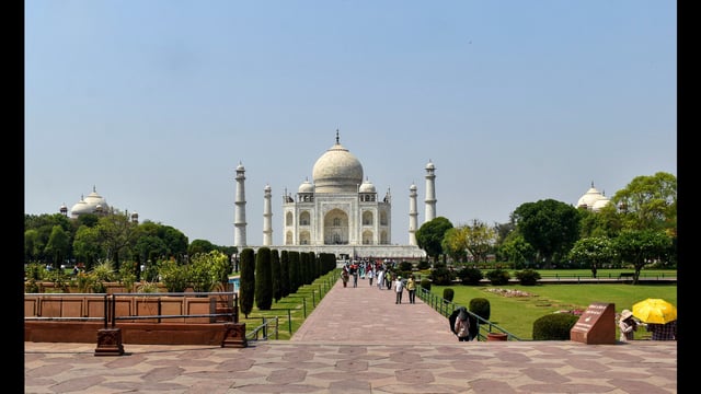 The Taj Mahal faces water scarcity that is increasing pollution and depleting groundwater, the analysis states (PTI)